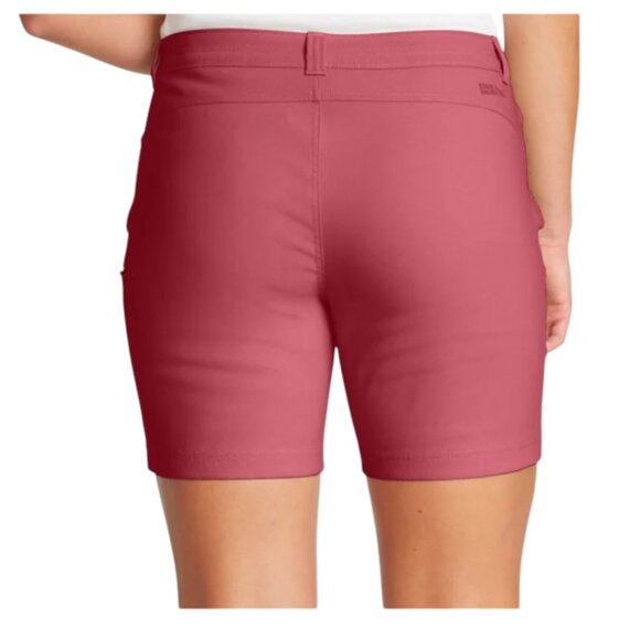 NEW Eddie Bauer 7" Tech Shorts | Coral - Picture 3 of 4